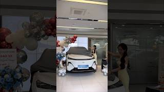 Chúc mừng hoa hậu Trần Trân Mỹ Linh nhận xe EX5 EM-i #geely #ex5emi #hybrid #phev #xuhuong
