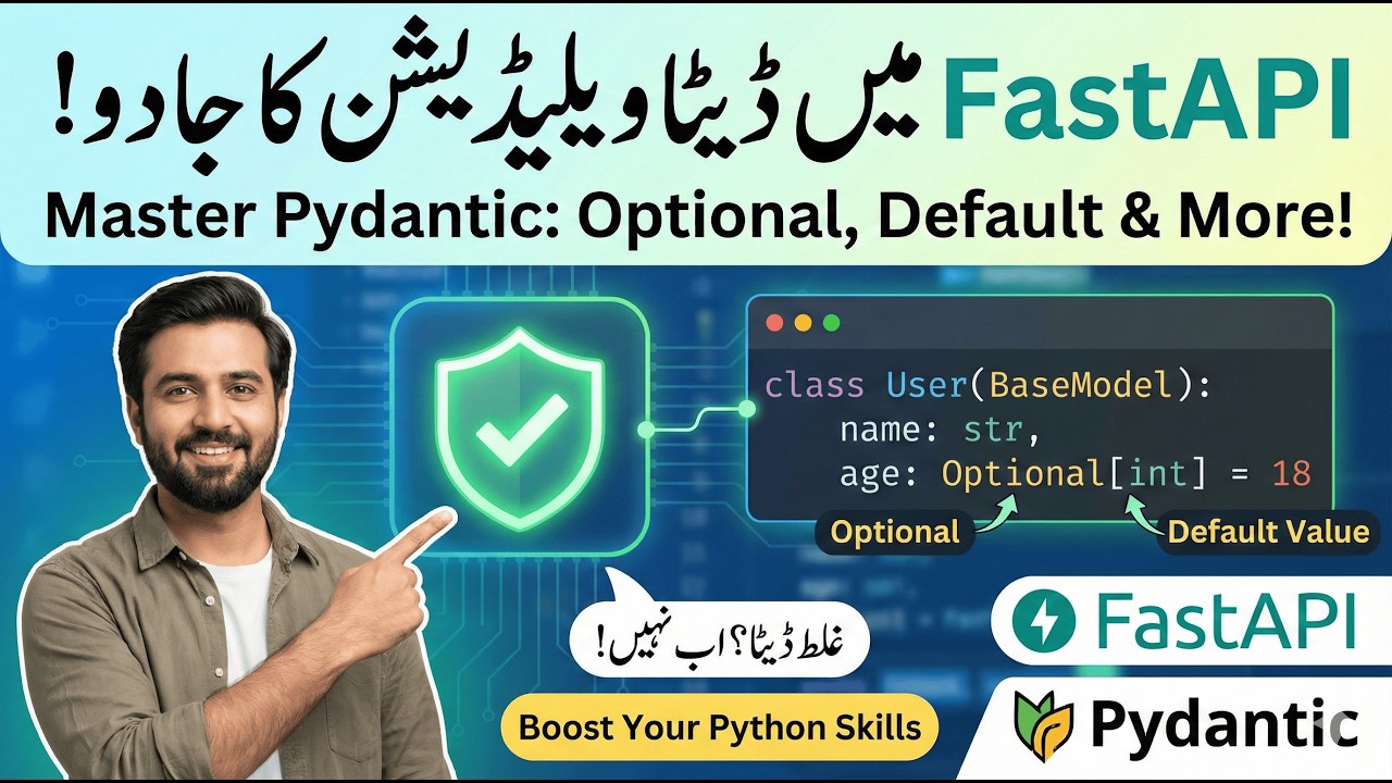 Master Data Validation in FastAPI with Pydantic | Complete Guide - YouTube