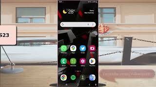 Samsung Galaxy S23 Ultra : How to show knocking sound notifications content on your lock screen