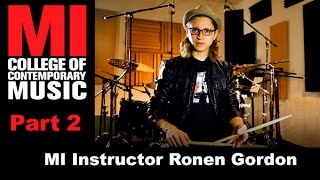 MI Drum Instructor Ronen Gordon on Improving Your Time Feel