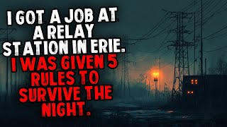 Download Lagu I Got a Job at a Relay Station in Erie. I was Given 5 Rules to Survive the Night. MP3