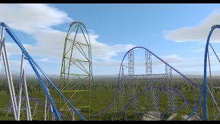 Giga Park Part 4 - Intamin Launch Giga Coaster - NoLimits 2