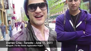 Darren Criss - Apple Juice Story & DAP Response - JUNE 10, 2011