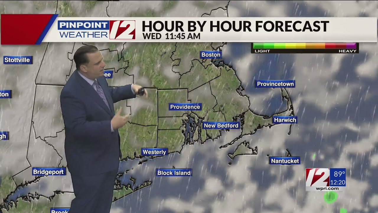 WPRI 12 Weather Forecast 7/8/24: Hot and Very Humid - YouTube
