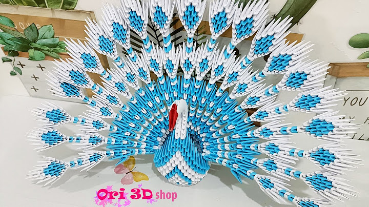 Hướng dẫn gấp giấy origami bằng hình ảnh