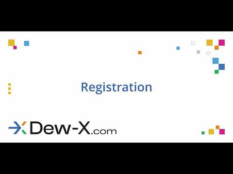 User registration in Dew-X – workflow and project management system