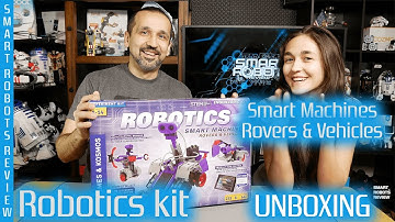 Robotics Smart Machines Rovers and Vehicles Kit by Thames and Kosmos - Smart Robots Review