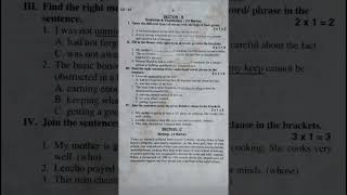 10th Class Sa1 English Exam Paper 20242025 100realexams english