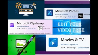 How To Edit Your Video Free With Microsoft Clipchamp... Free....free...