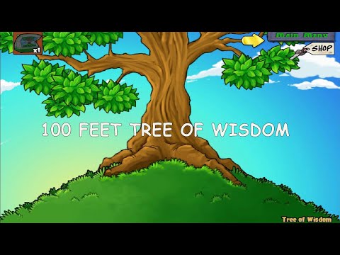 Plant The Tree of WisDom - 100 Feet Tall #100 #PlantsvsZombies