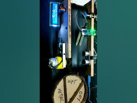 Garbage sorting Project using Arduino - YouTube