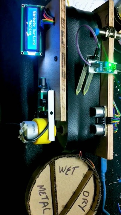 Garbage sorting Project using Arduino - YouTube