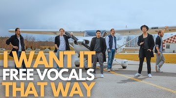 FREE VOCALS - I Want It That Way (Official Music Video)