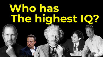 🌟 Meet the Geniuses: Top 10 Highest IQs Ever Recorded! 🌟 #geniusmedia #iq