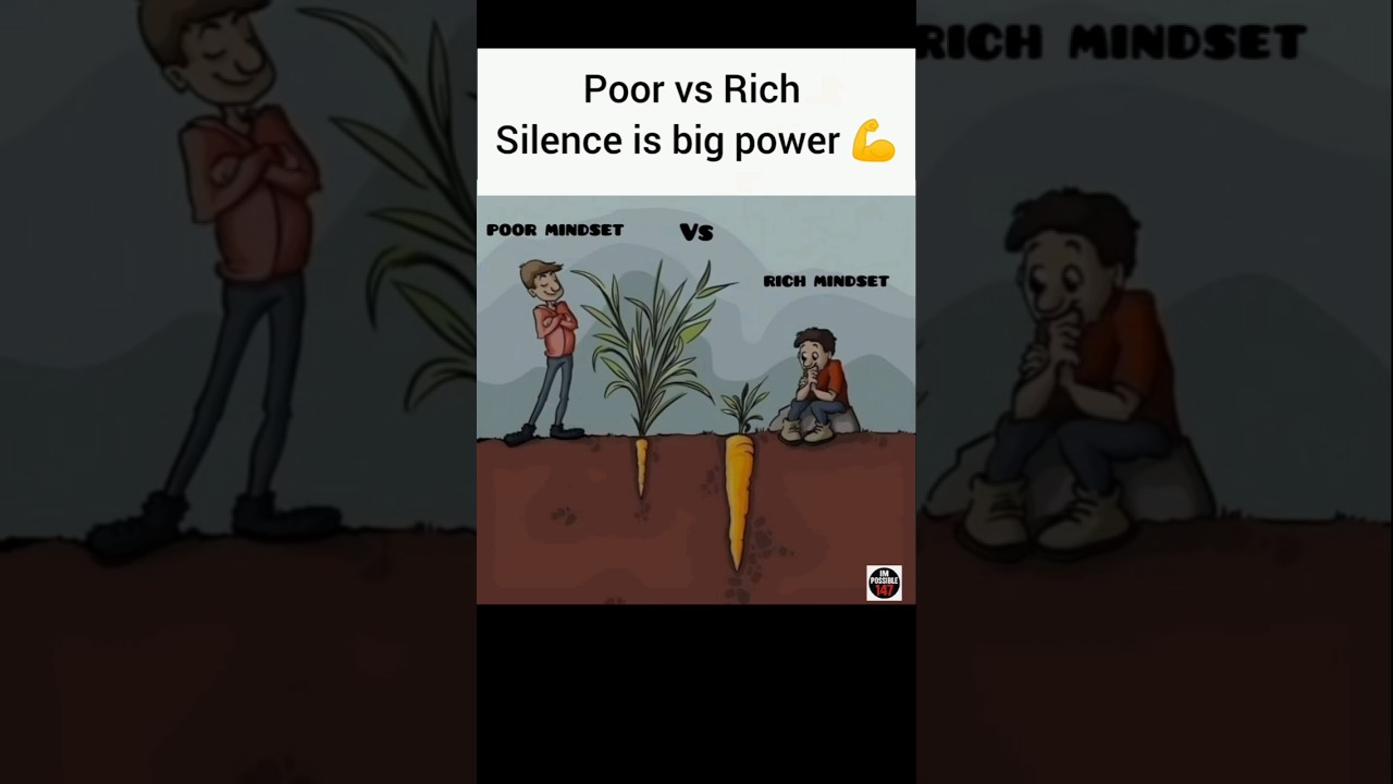 "Poor Mindset vs Rich Mindset 💡 | Powerful Life Lesson" 