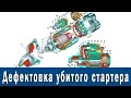 Дефектовка убитого стартера