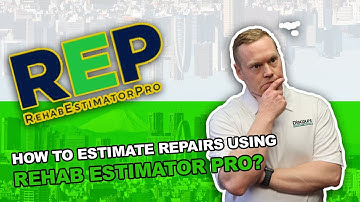 How to Estimate Repairs using Rehab Estimator Pro