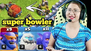 Super Bowler Attack Th12 Super Bowler Smash Attack -Coc