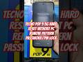 Pop 9 5g Hard Reset Erase All Data Remove Remove Pattern Password Pin Lock Without Pc #shorts #tech