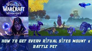 How to Get Every Ritual Sites Mount & Battle Pet from Daggerspine Point and Broken Throne | Midnight