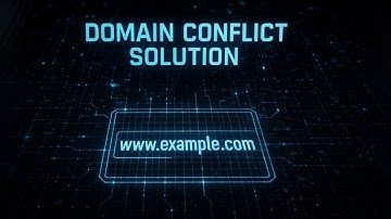 Local Domain Shares the Same Name as the Public Website Domain