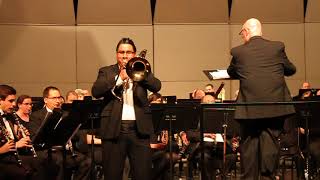 Jeremy Sims Performs Solo In Buffalo Grove Symphonic Band Concert