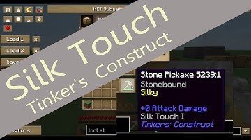 Tutorial Silk Touch - super günstig ohne Levels in 3 Minuten mit Tinker