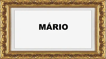 Qual è l'origine del nome Mario?