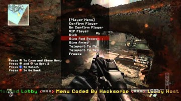 MW3 Mod Menu +Download