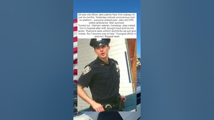 YOUNG COP SAVED HOMELESS MAN IN SUBWAY 🚇👮