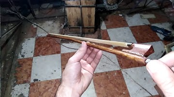 Homemade Violin Bow From Broom Handle