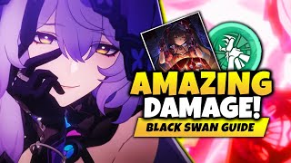 DON'T BUILD HER WRONG! Best E0 Black Swan Guide & Build [Speed Explained, Best Relics & Light Cones]