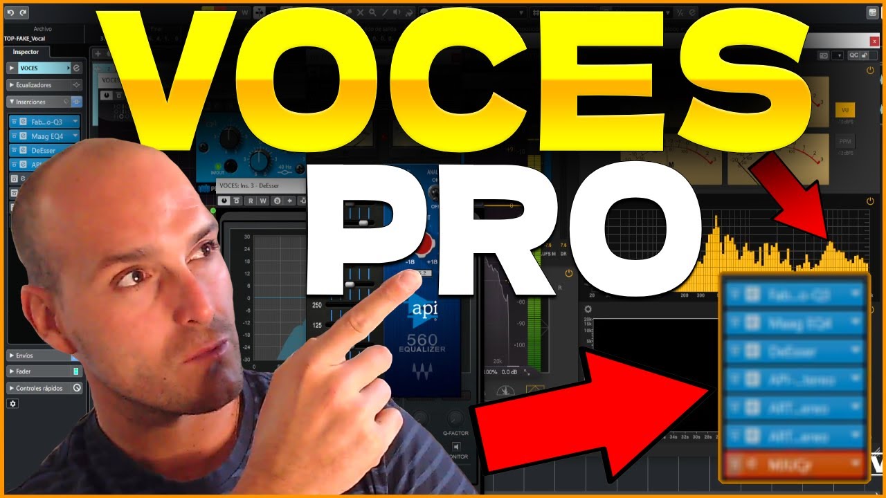 Cómo MEZCLAR VOCES (CADENA de PLUGINS Para VOCES 2023) [En 3 Minutos]