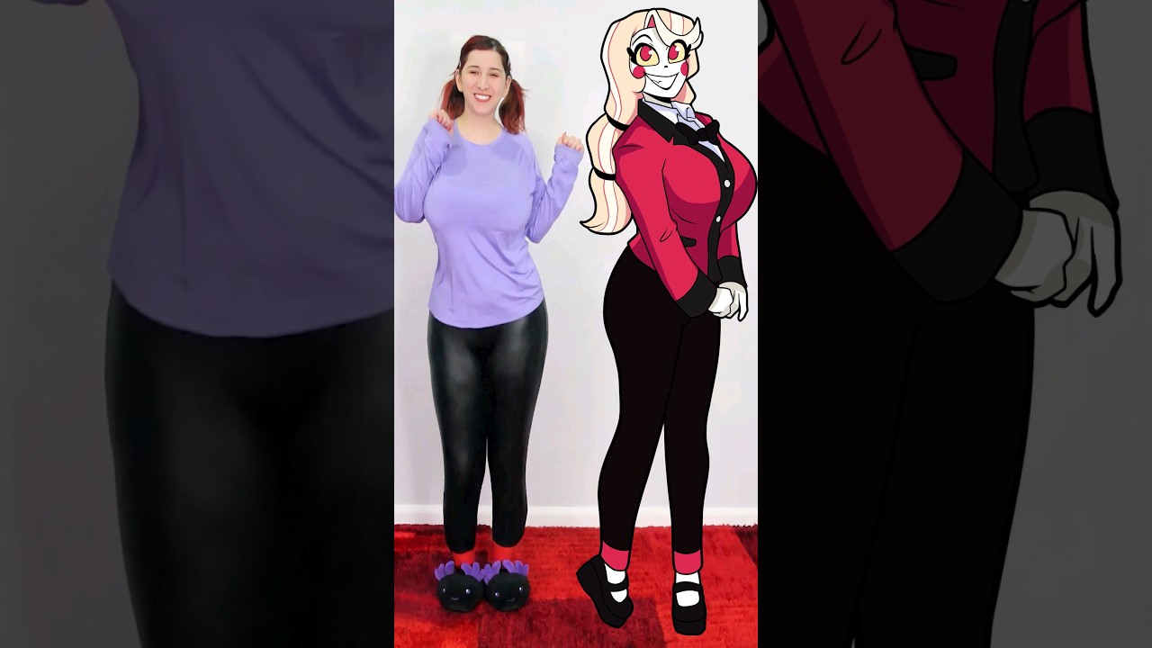 CHARLIE 50K 👹 2D VS 3D #cosplay