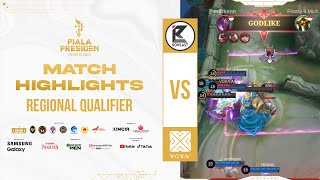 (MLBB MEN) HIGHLIGHT ROWLAST VS. VOXA ESPORTS - 32 BESAR FINAL REGIONAL QUALIFIER