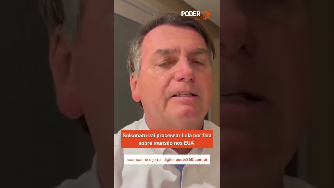 #Bolsonaro afirmou, nesta 6ª feira, que entrará com duas ações, civil e criminal, contra #Lula