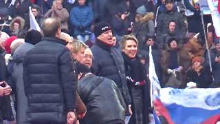 Лужники, митинг за сильную Россию в поддержку В. В. Путина. 03.03.2018 г. Выступление В. В. Путина