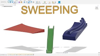 Was damit alles geht! Sweeping Fusion 360 Tutorial Deutsch CAD