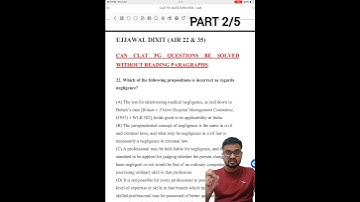 Part-2 CLAT PG Hack: Solve Passage Questions Without Reading the Passage! #clatpg2026