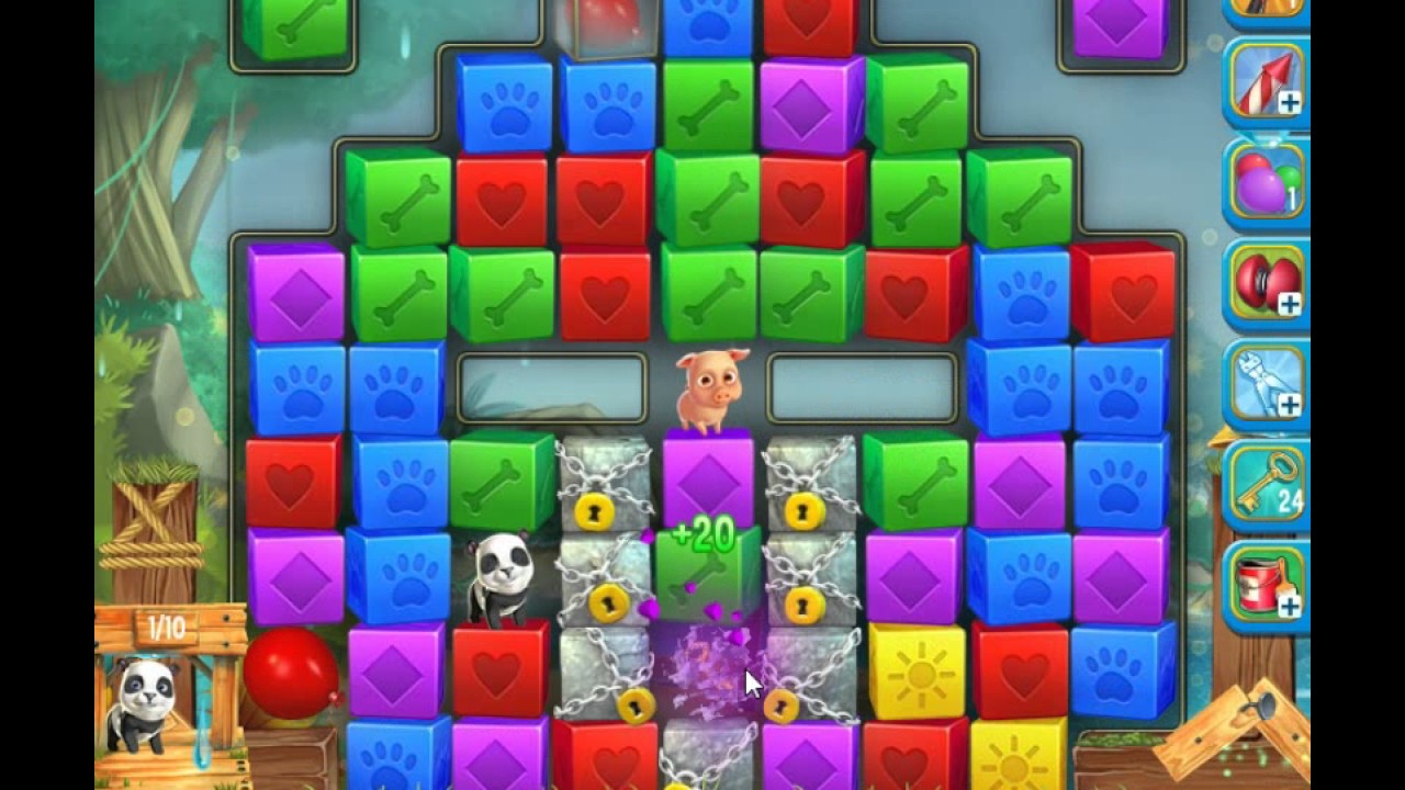 Pet Rescue Saga, Pet Island, 15th March 2017, level 9 😈 ►TOBIAS DEAMON◄