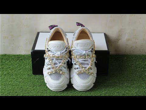 fake flashtrek sneaker with removable crystals