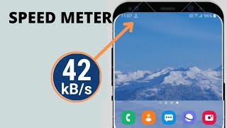 Samsung internet speed meter |speed indicator samsung |Samsung speed meter 2022 j6,m12,f12,m21,m21,m screenshot 1
