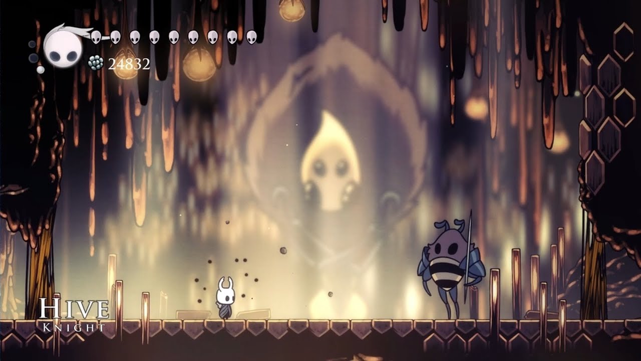 Hollow Knight (43/55) The Hive Hive Knight Hive Queen Vespa YouTube
