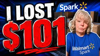 I WAS SCREWED OUT OF A $101 WALMART SPARK ORDER !!!!!!!!