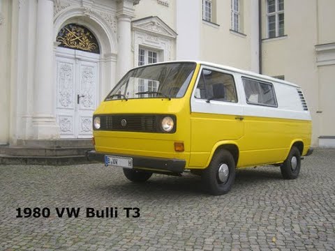 1980 VW T3 BULLI - FOR RENT WITH CHAUFFEUR 