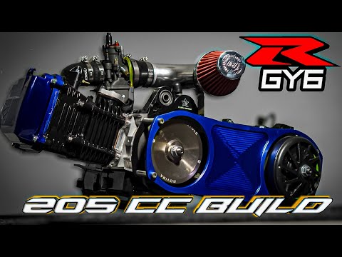 GY6 205cc Engine build