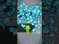 Karmic retribution! In the case of Slimeman (Minecraft Animation) #shorts