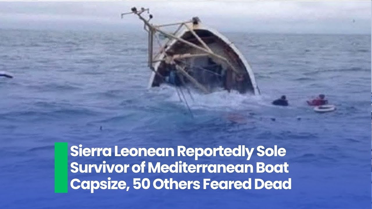 По имеющимся данным, гражданин Сьерра-Леоне стал единственным выжившим после опрокидывания лодки ...