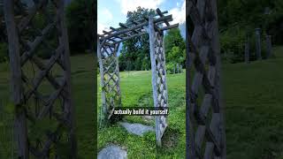 Ít's the love and creativity behind it that make it unique #lanct #gardening #trellis #garden