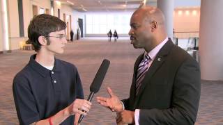 High School Student Interviews NASA's Leland Melvin
